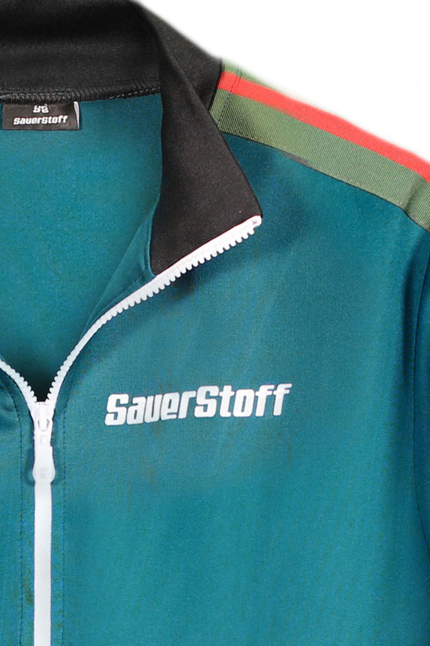 tuta verde logo bianco sauerstoff