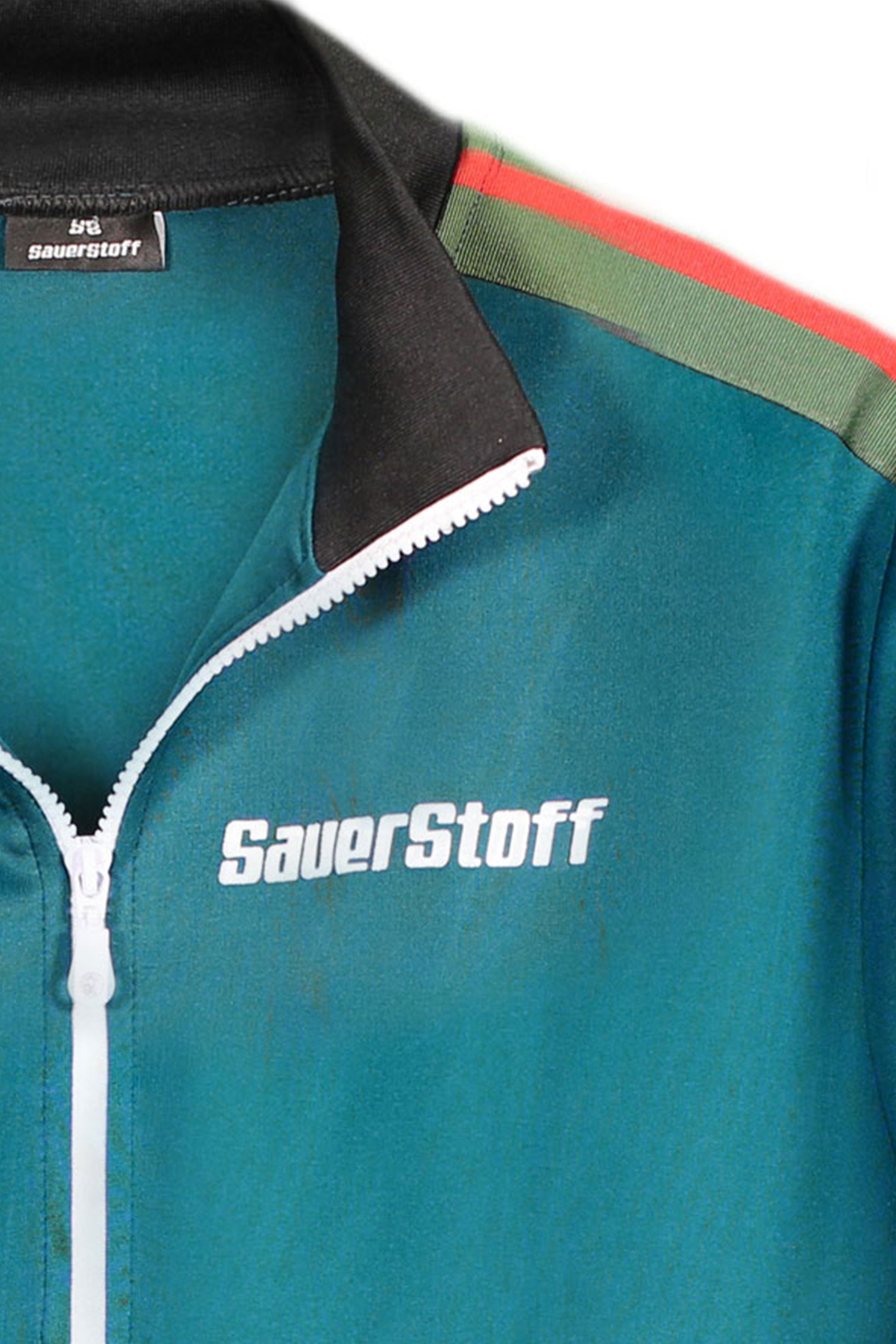 tuta verde logo bianco sauerstoff