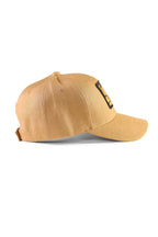 cappello sauerstoff cammello arancione lato