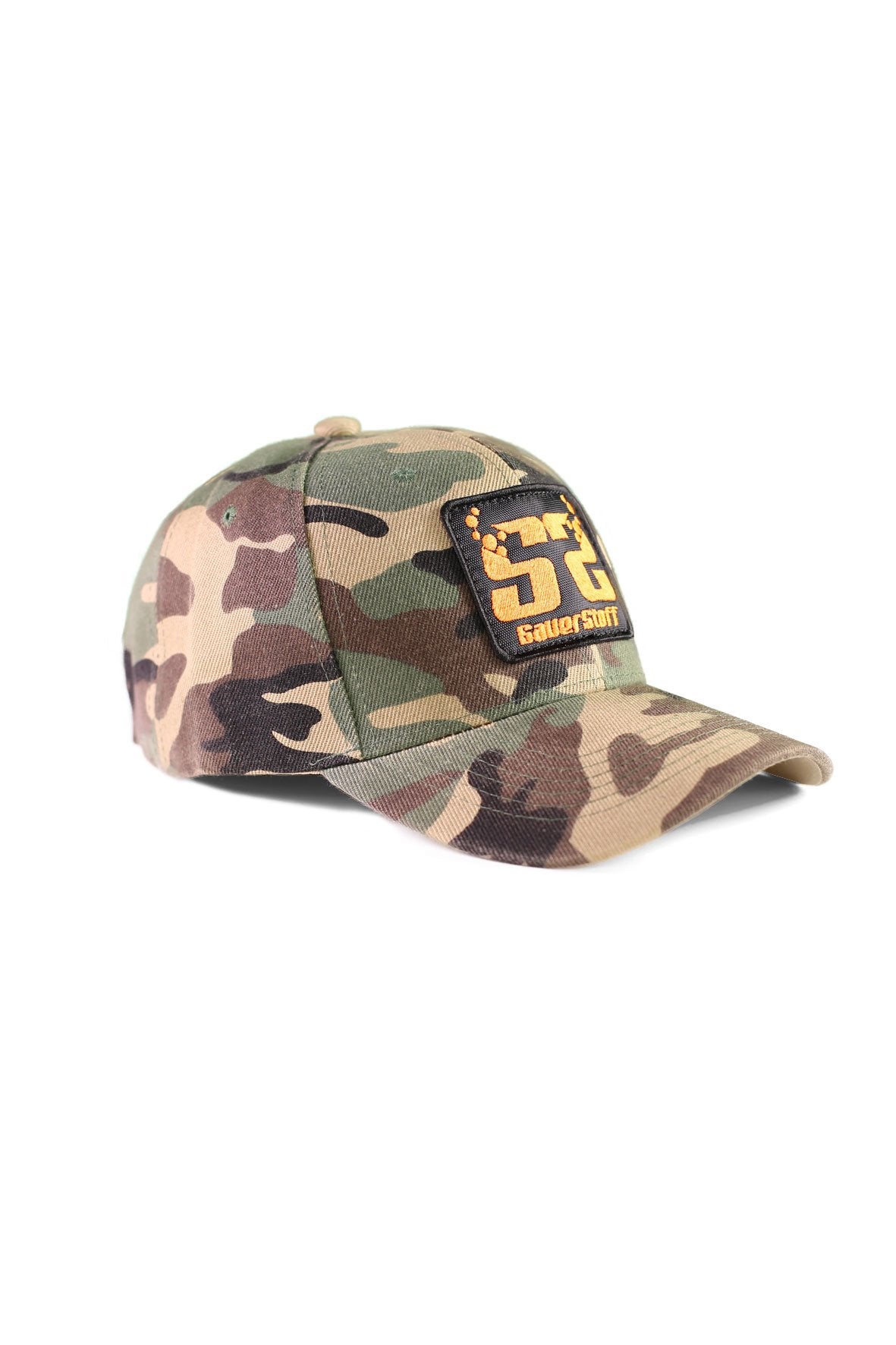 cappello sauerstoff camo arancione toppa