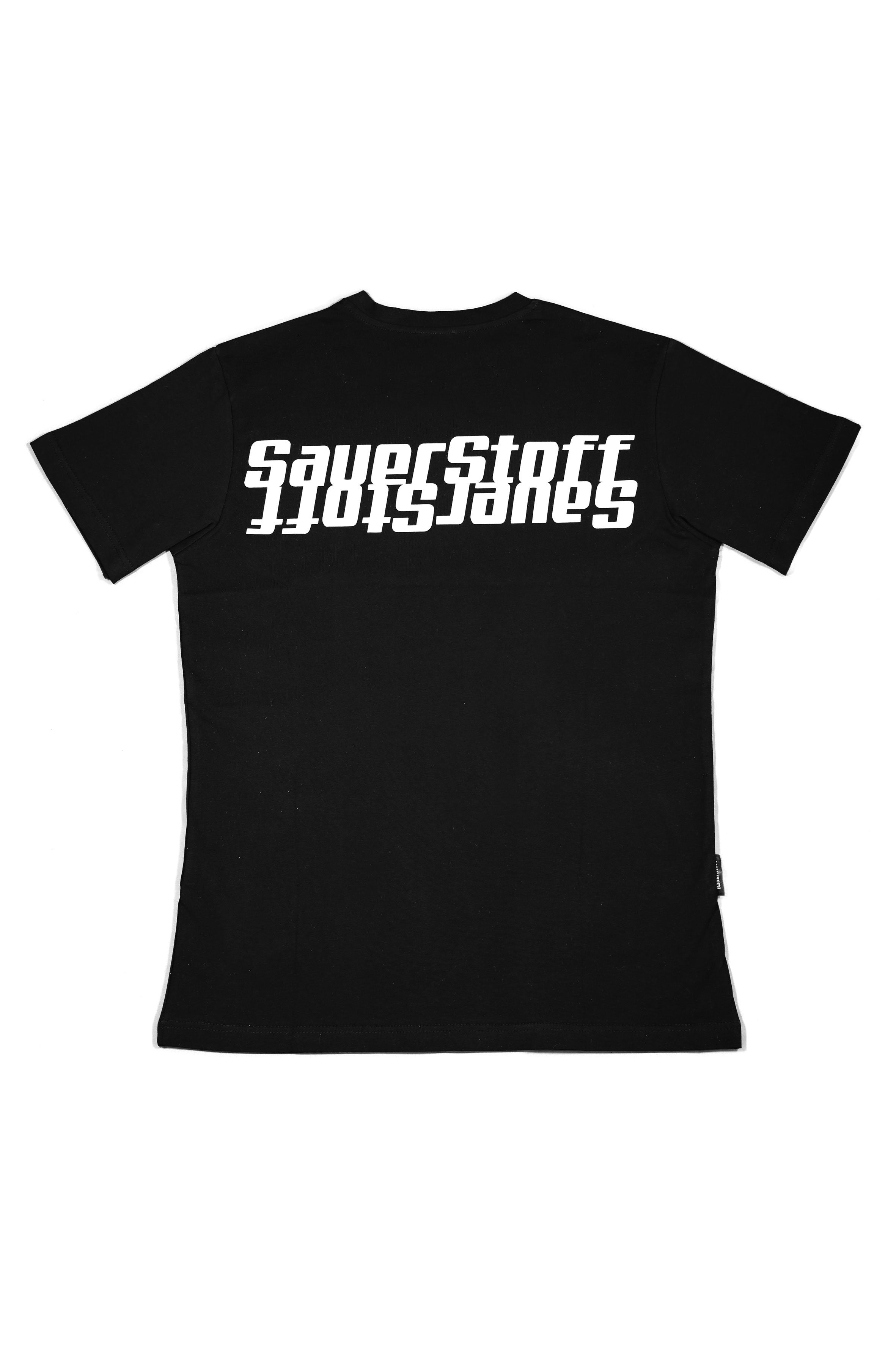 t shirt autunno inverno slim sauerstoff logo back