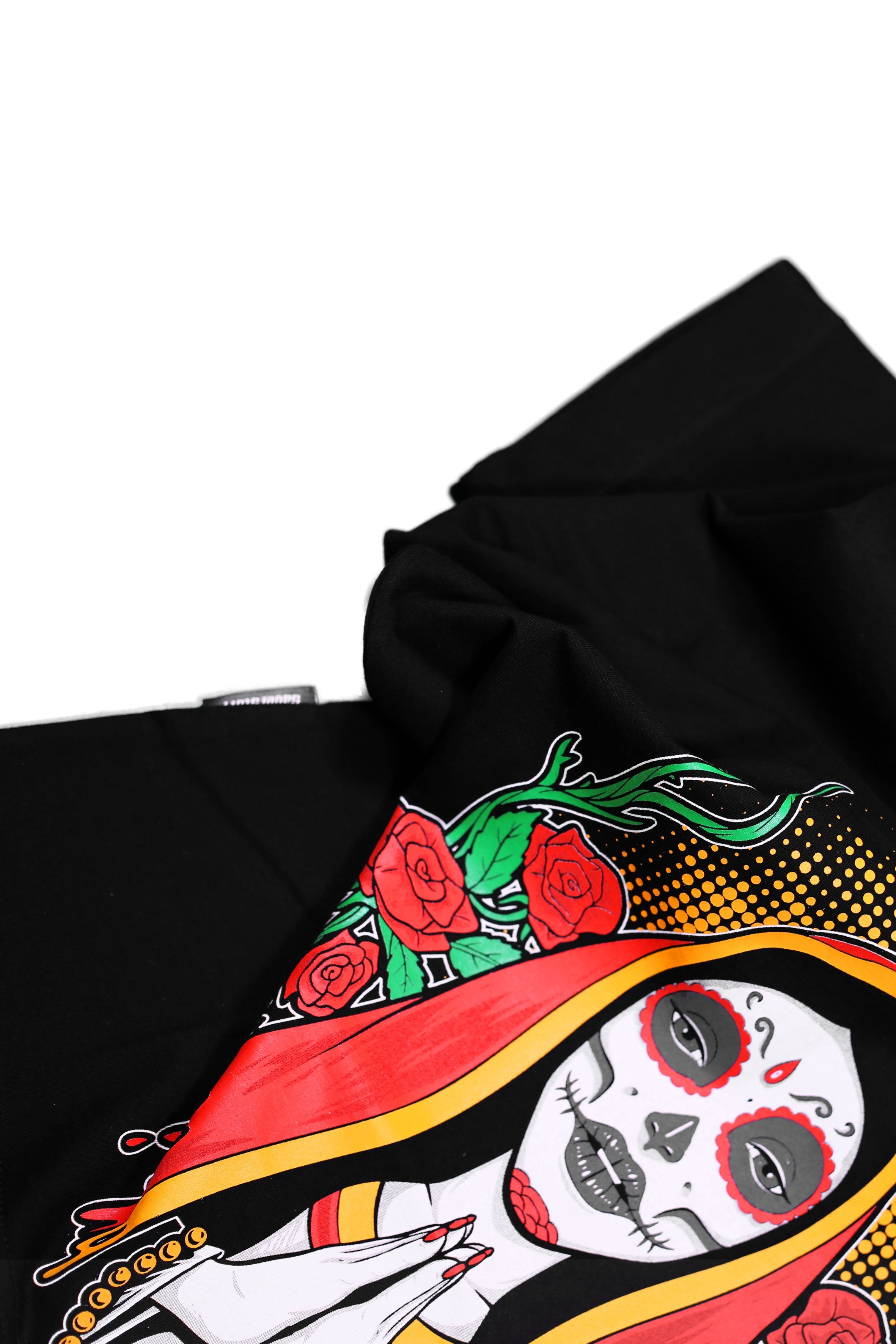 t shirt autunno inverno unita sauerstoff santa muerte mexico