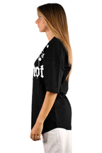 sauerstoff t shirt nera e bianca lato