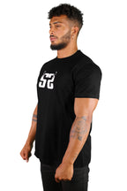 sauerstoff t shirt nera reverse disegno