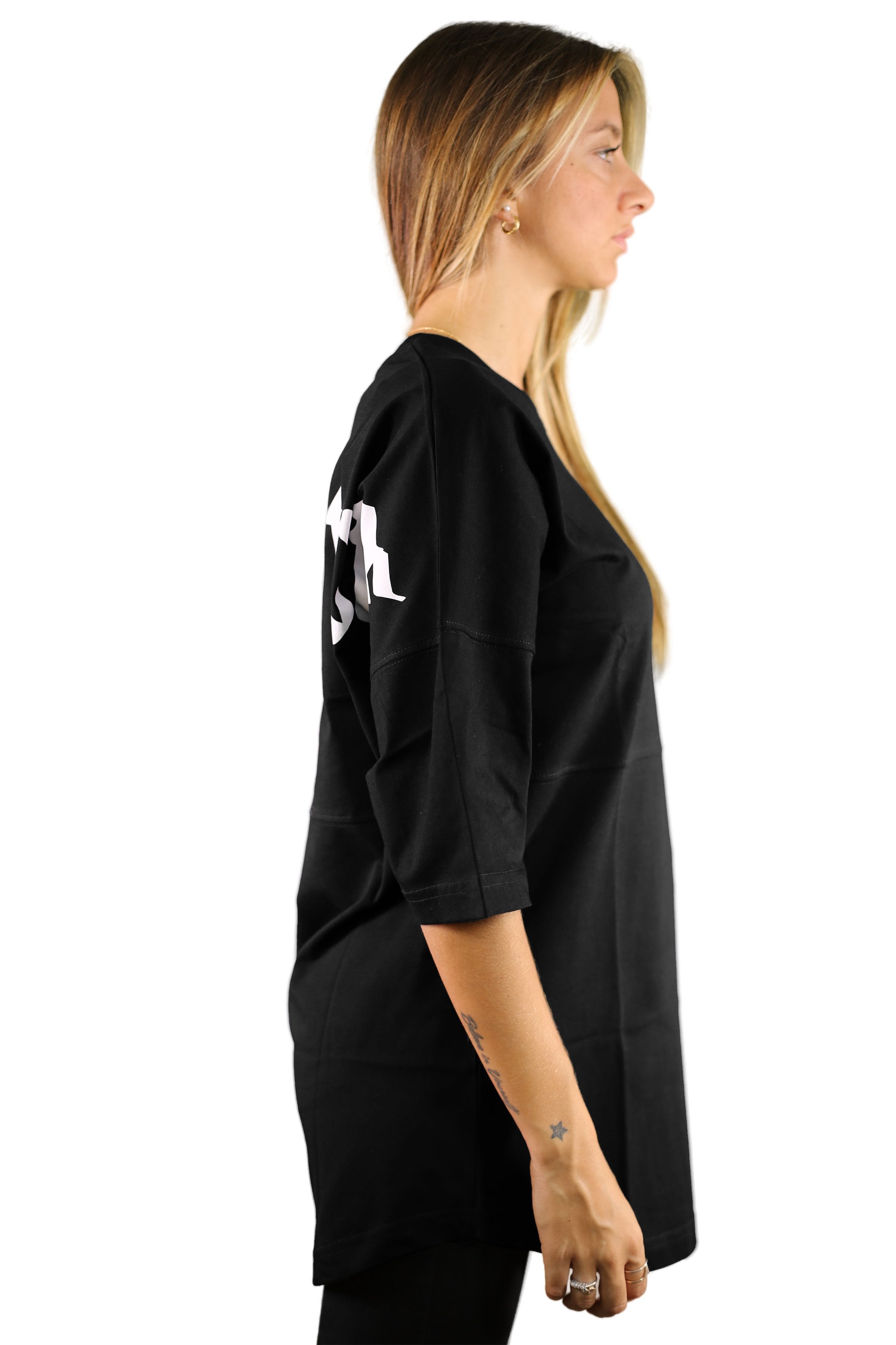 sauerstoff t shirt nera saints lato